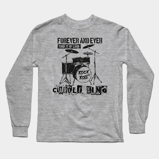 carole king forever and ever Long Sleeve T-Shirt by cenceremet